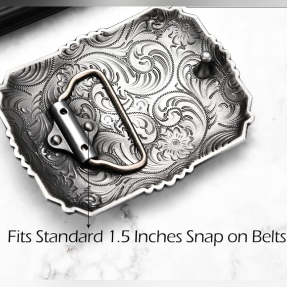 New Western Rodeo Horse equestrian belt buckle In Silver Or Gold main image 7